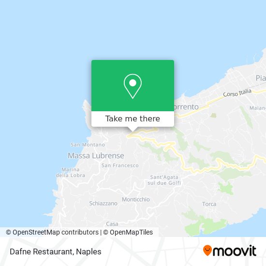 Dafne Restaurant map