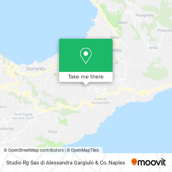 Studio Rg Sas di Alessandra Gargiulo & Co map