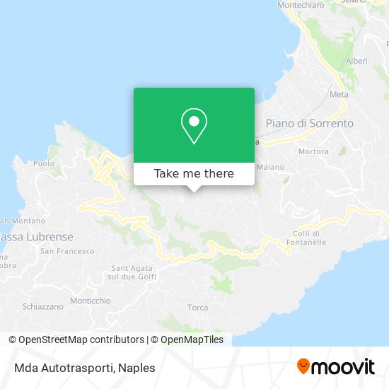 Mda Autotrasporti map