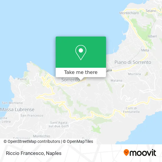 Riccio Francesco map