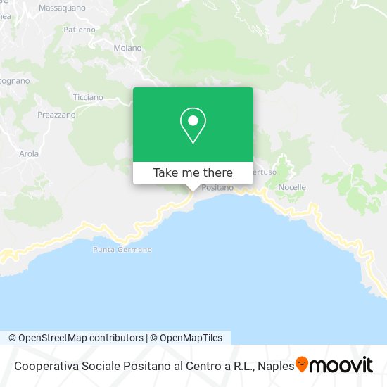 Cooperativa Sociale Positano al Centro a R.L. map