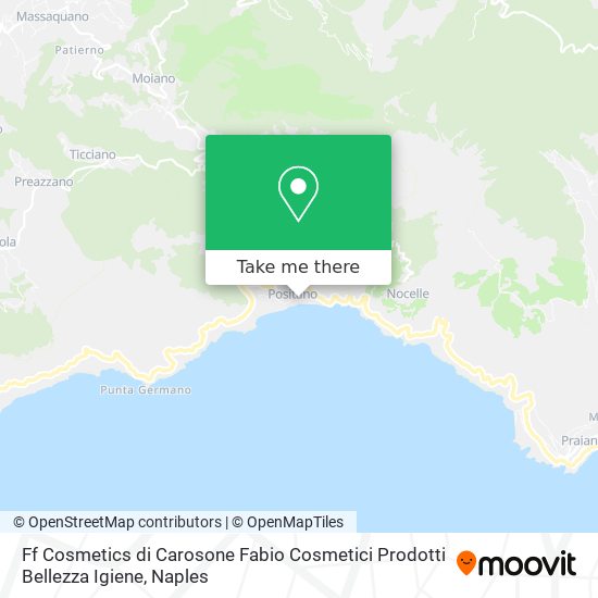 Ff Cosmetics di Carosone Fabio Cosmetici Prodotti Bellezza Igiene map