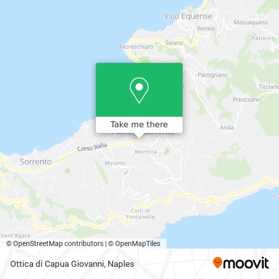 Ottica di Capua Giovanni map