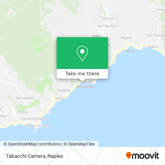 Tabacchi Camera map