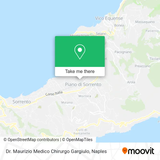 Dr. Maurizio Medico Chirurgo Gargiulo map