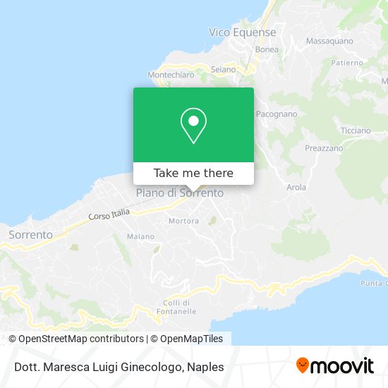 Dott. Maresca Luigi Ginecologo map