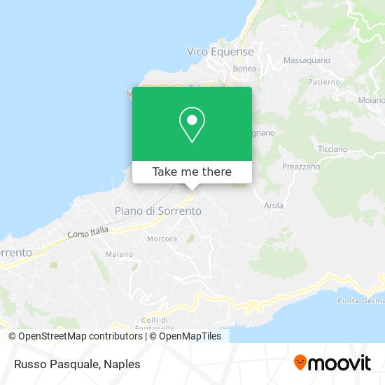 Russo Pasquale map