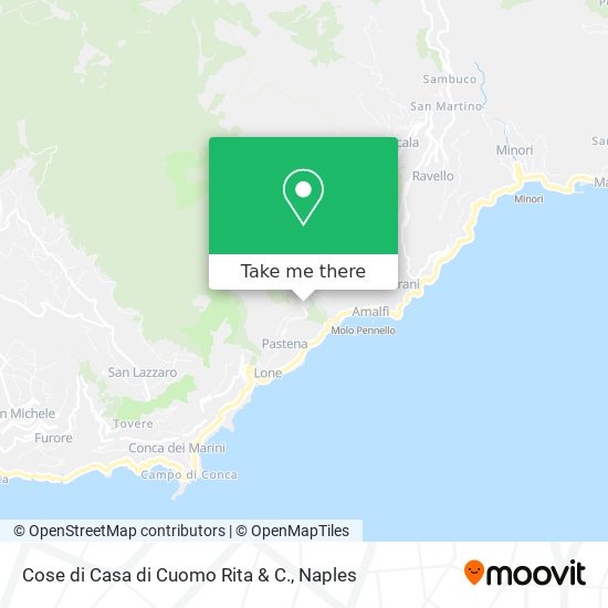 Cose di Casa di Cuomo Rita & C. map