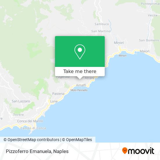 Pizzoferro Emanuela map