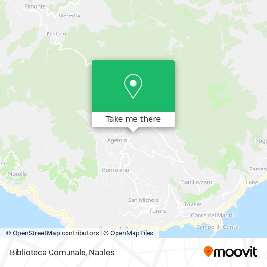 Biblioteca Comunale map