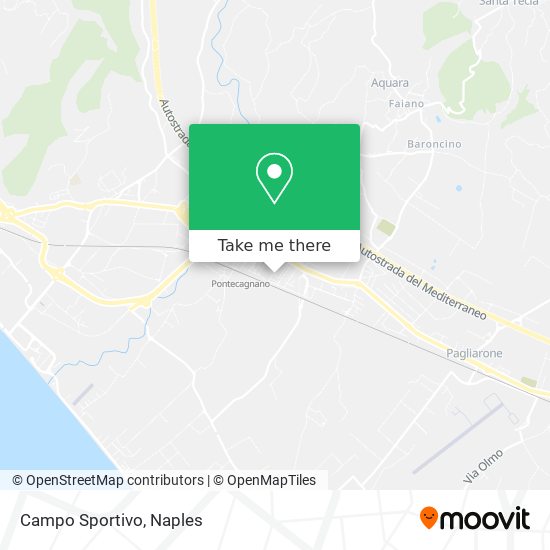 Campo Sportivo map