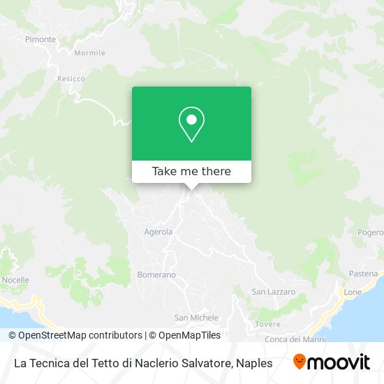 La Tecnica del Tetto di Naclerio Salvatore map