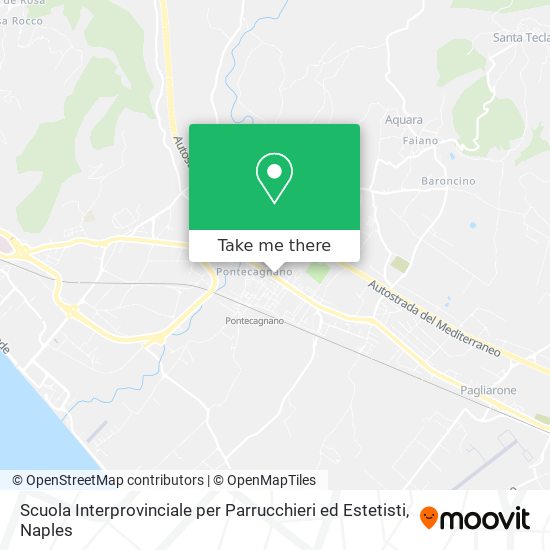 Scuola Interprovinciale per Parrucchieri ed Estetisti map