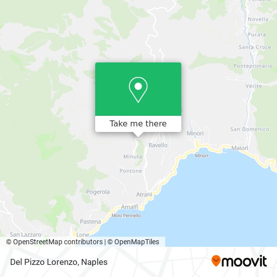 Del Pizzo Lorenzo map