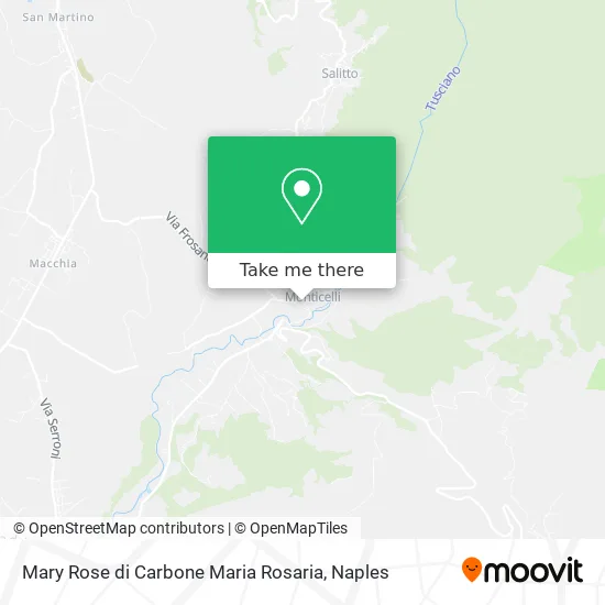 Mary Rose di Carbone Maria Rosaria map