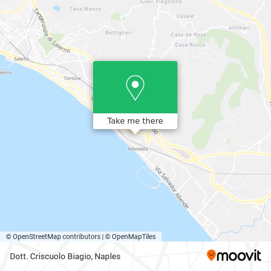 Dott. Criscuolo Biagio map