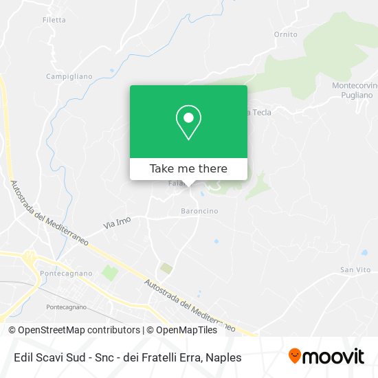 Edil Scavi Sud - Snc - dei Fratelli Erra map