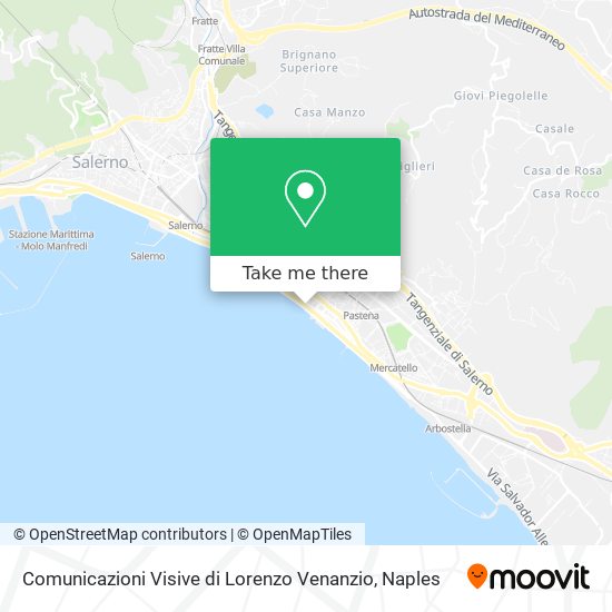 Comunicazioni Visive di Lorenzo Venanzio map