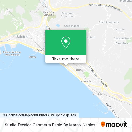 Studio Tecnico Geometra Paolo De Marco map