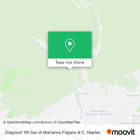 Diagnost '80 Sas di Marianna Pagano & C. map