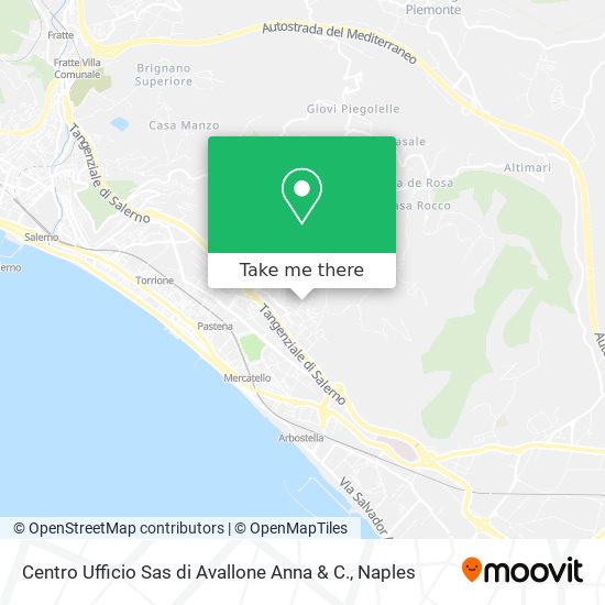 Centro Ufficio Sas di Avallone Anna & C. map