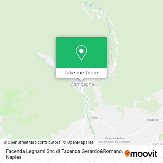 Facenda Legnami Snc di Facenda Gerardo&Romano map