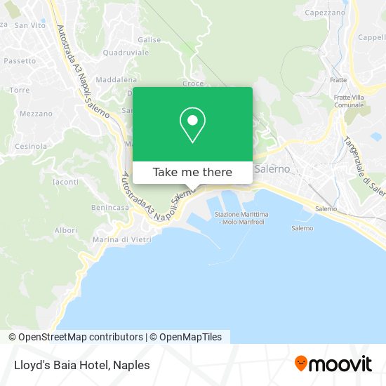 Lloyd's Baia Hotel map