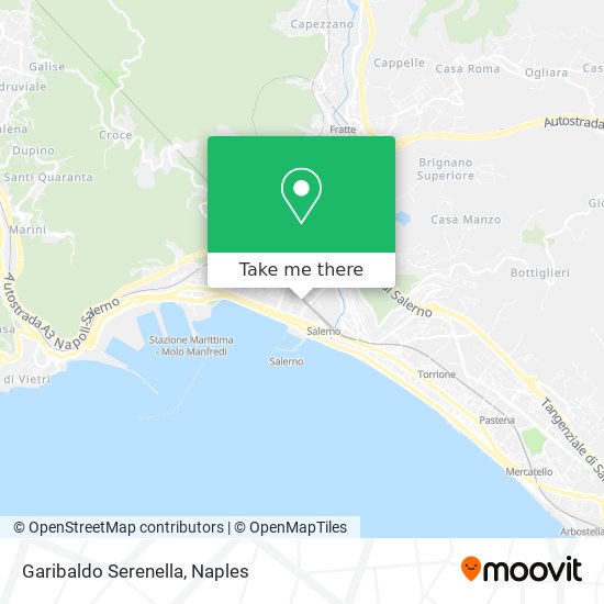 Garibaldo Serenella map