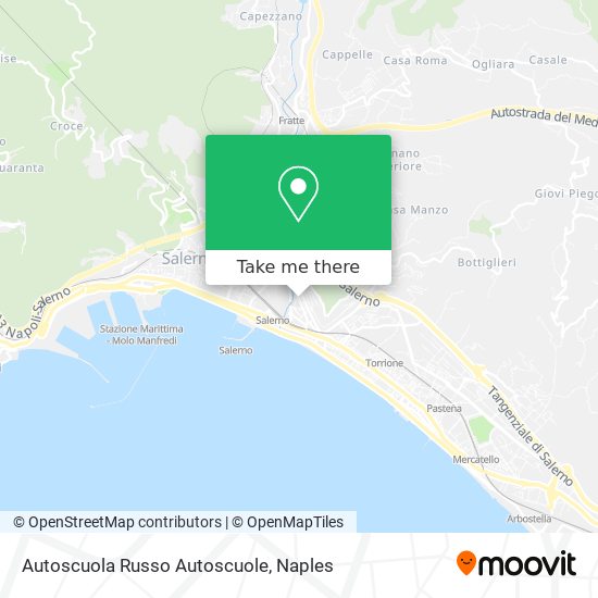 Autoscuola Russo Autoscuole map