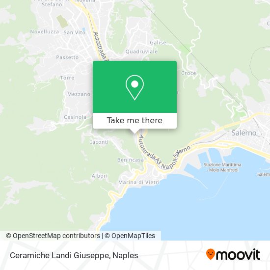 Ceramiche Landi Giuseppe map