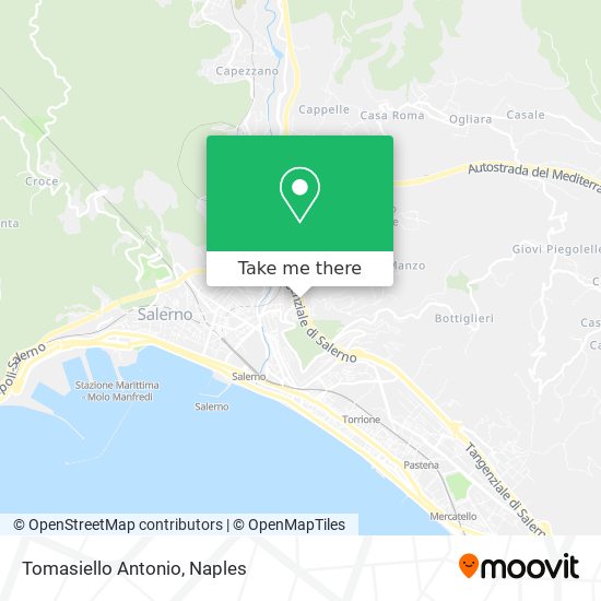 Tomasiello Antonio map
