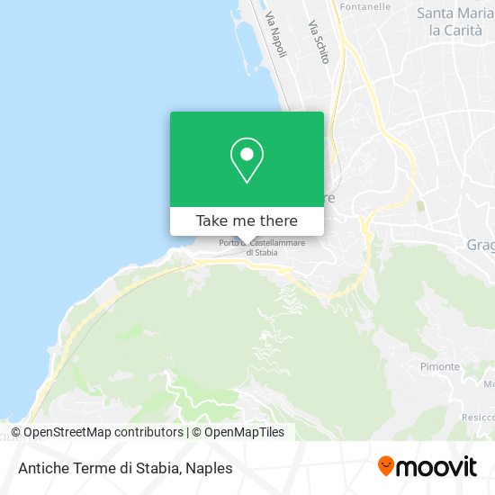 Antiche Terme di Stabia map