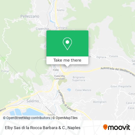 Elby Sas di la Rocca Barbara & C. map