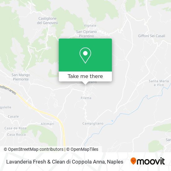 Lavanderia Fresh & Clean di Coppola Anna map