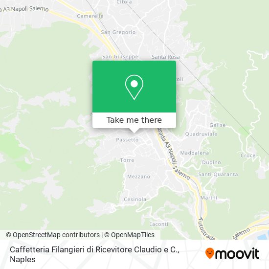 Caffetteria Filangieri di Ricevitore Claudio e C. map