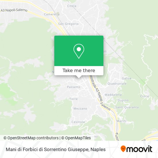 Mani di Forbici di Sorrentino Giuseppe map