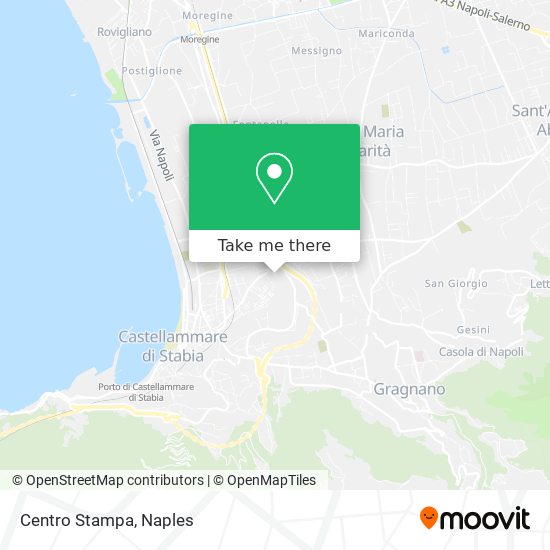 Centro Stampa map