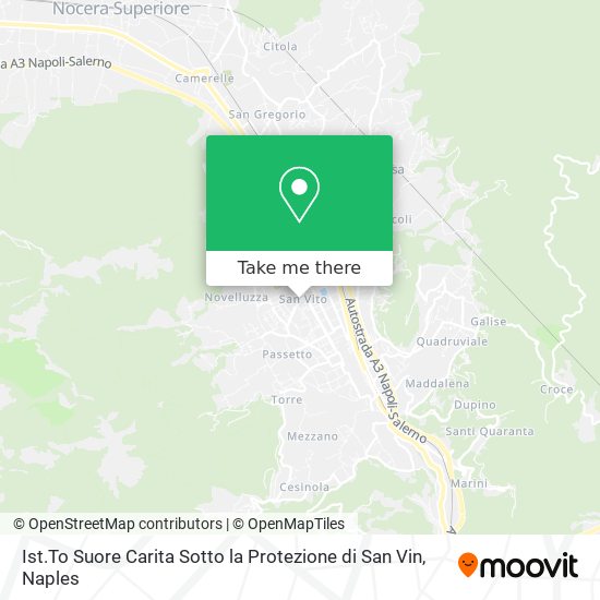 Ist.To Suore Carita Sotto la Protezione di San Vin map