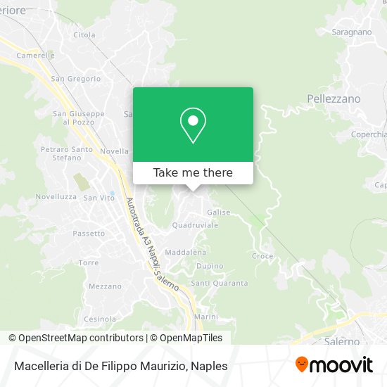 Macelleria di De Filippo Maurizio map