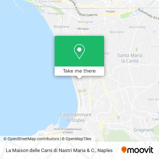 La Maison delle Carni di Nastri Maria & C. map