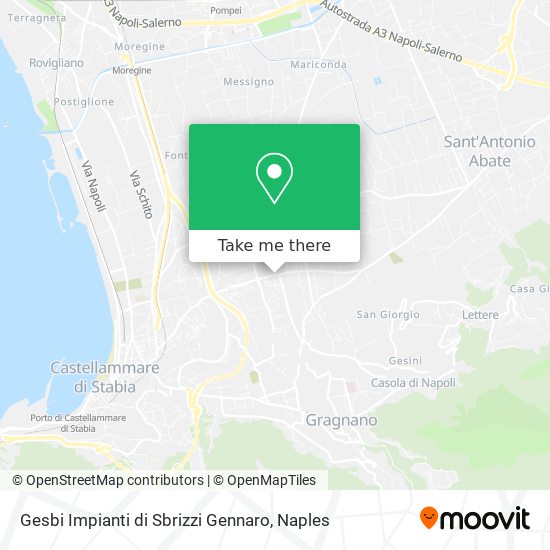 Gesbi Impianti di Sbrizzi Gennaro map