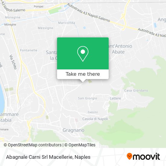Abagnale Carni Srl Macellerie map