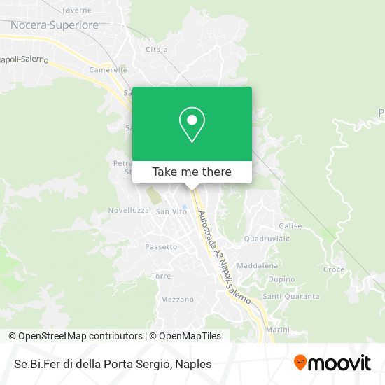 Se.Bi.Fer di della Porta Sergio map