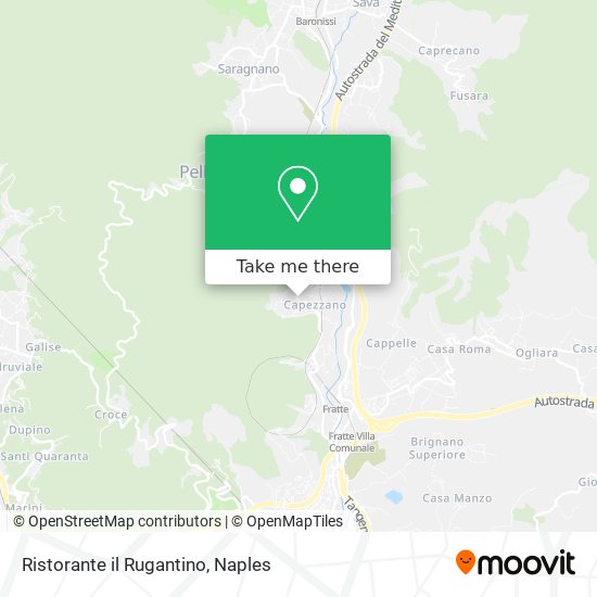 Ristorante il Rugantino map