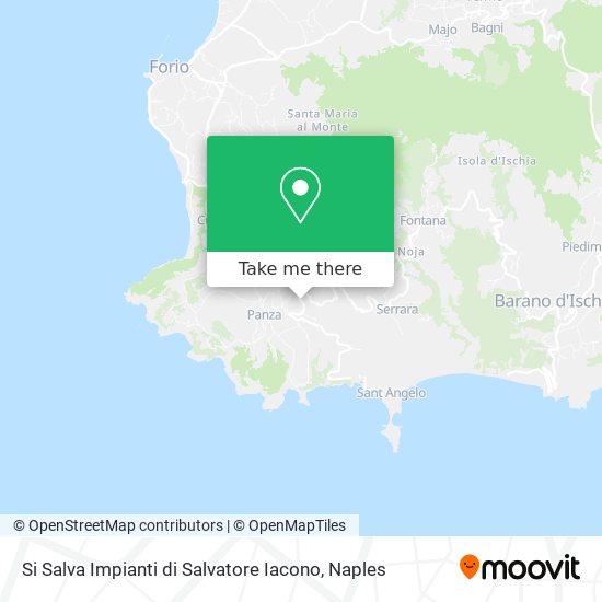Si Salva Impianti di Salvatore Iacono map