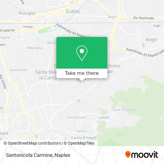 Santonicola Carmine map