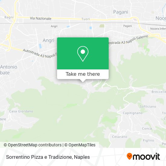 Sorrentino Pizza e Tradizione map