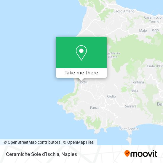 Ceramiche Sole d'Ischia map