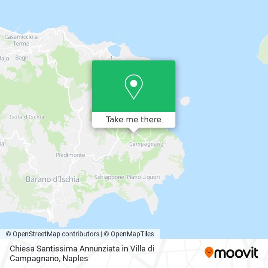 Chiesa Santissima Annunziata in Villa di Campagnano map