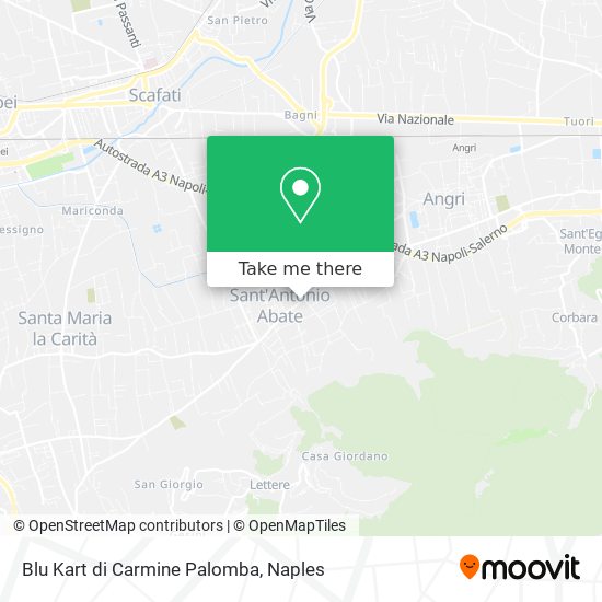 Blu Kart di Carmine Palomba map